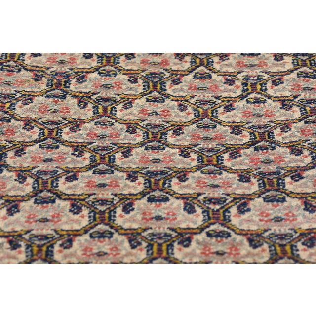 Early 20th Century Antique Persian Farahan Rug, 01'08 X 02'04 For Sale - Image 5 of 10