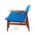 Mid 20th Century Finn Juhl for Niels Vodde Nv-53 Mid Century Blue Chairs - Pair For Sale - Image 5 of 12