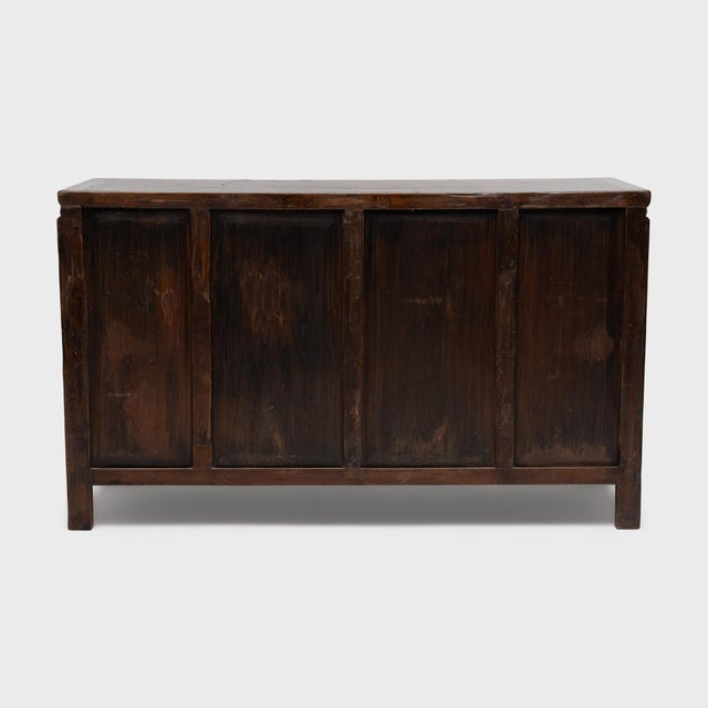 Wood Chinese Mondrian Tianjin Coffer, C. 1870 For Sale - Image 7 of 7