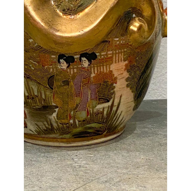 Circa 1880 Satsuma Tea Set, Japan For Sale - Image 9 of 11