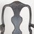 Rococo Pair of 19th Century Swedish Black Rococo Armchairs For Sale - Image 3 of 12