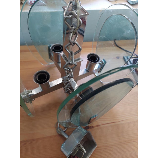 Fontana Arte Italian Pendant Lamp, 1970s For Sale - Image 9 of 11