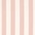 Schumacher James Stripe Fabric in Blush For Sale