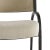 Metal Arteriors Home Bahati Chair, Black/Linen For Sale - Image 7 of 9