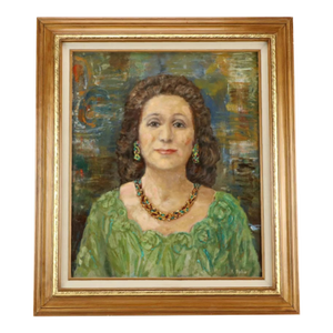 Late 20th Century Jack Pohr Portrait of a Woman Framed