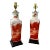 Chinoiserie Hand Painted Lamps, a Pair For Sale
