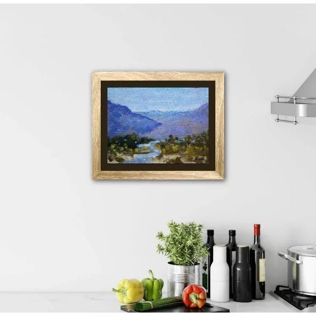 Contemporary Carson River Contemporary Landscape Oil For Sale - Image 3 of 9