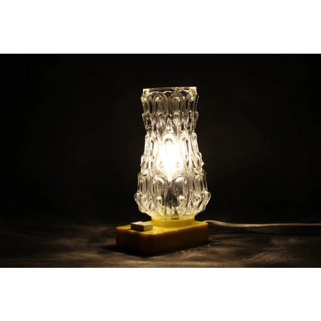 Metal Vintage Plastic Table Lamp, Germany, 1970s For Sale - Image 7 of 10