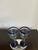 Mid 20th Century Pair of Hand-Blown-Style Stemmed Wine or Cordial Glasses For Sale - Image 5 of 7