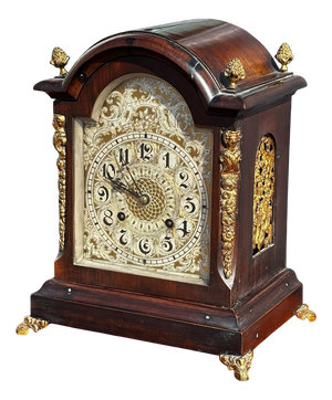 Antique Bracket Clock with Key