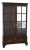 Stickley Colonial Williamsburg Mahogany 2 Door Bookcase For Sale