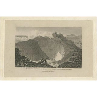 After Craig, The Ancient Volcano of Owyhee or Hawaii, 1815, Print For Sale