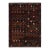 Rug & Kilim’s Baluch Tribal Rug in Burgundy With Colorful Diamond Patterns For Sale