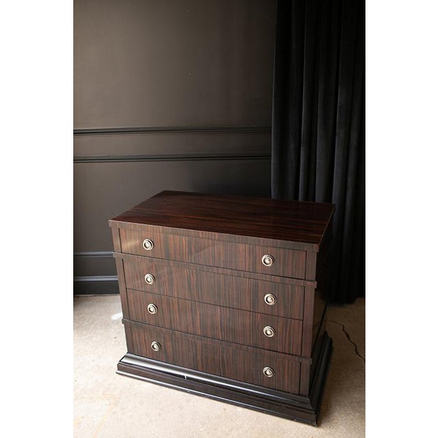 Wood 1990s Ralph Lauren Clivedon Bedside Chest For Sale - Image 7 of 11
