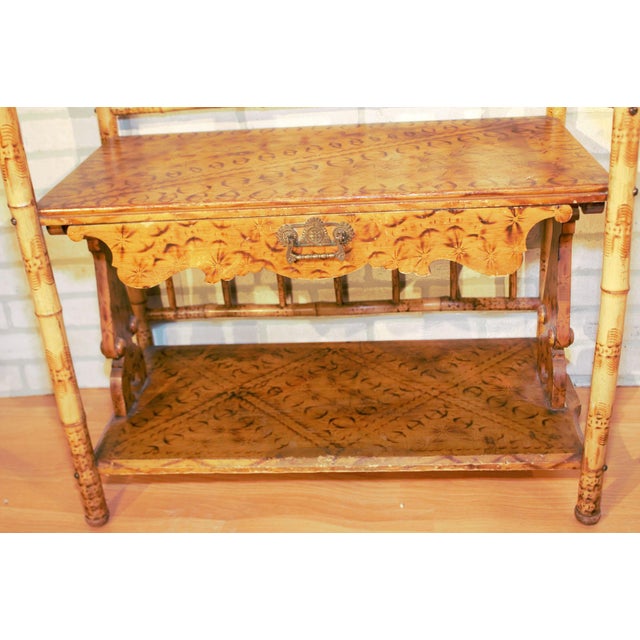 Antique Victorian Bamboo Hall Tree Chairish