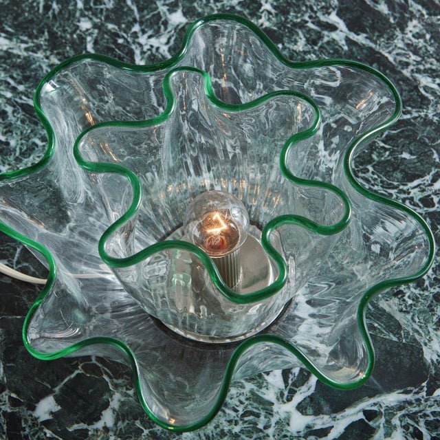 Adalberto Dal Lago 1968 Murano Glass Galea Lamps by Adalberto Dal Lago for Vistosi For Sale - Image 4 of 12