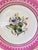 Antique French Pink Old Paris Porcelain hand-painted dessert set with 12 plates and 5 assorted tazzas, porcelain with gilt accents - 17 pcs For Sale - Image 16 of 18