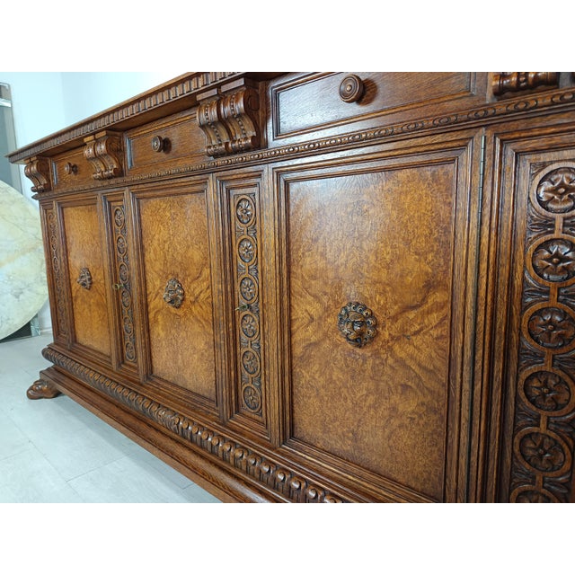 Vintage Neo-Classic Sideboard, 1950s For Sale - Image 12 of 18