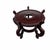 Chinoiserie Vintage Chinoiserie Fish Bowl Plant Stand For Sale - Image 3 of 6