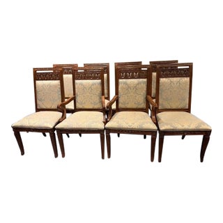 1990s Henredon Grand Provenance Collection Neoclassical Dining Chairs – Set of 8 For Sale