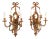 Vintage Monumental Ormolu Twin Branch Wall Lights, Set of 2 For Sale