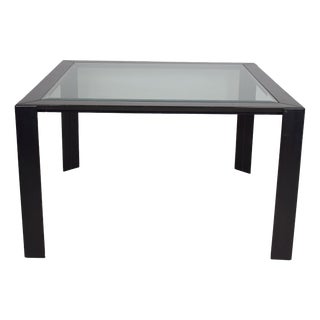 Vintage Glass Table, Italy, 1970 For Sale