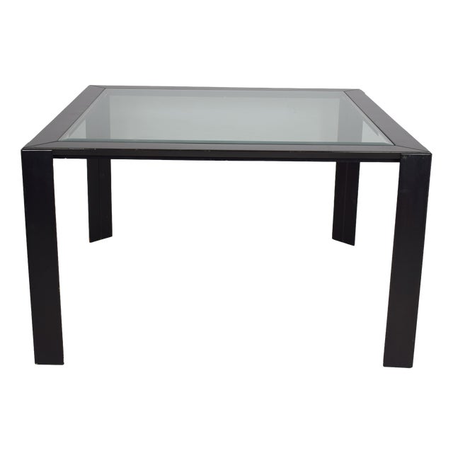 Vintage Glass Table, Italy, 1970 For Sale