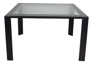 Vintage Glass Table, Italy, 1970
