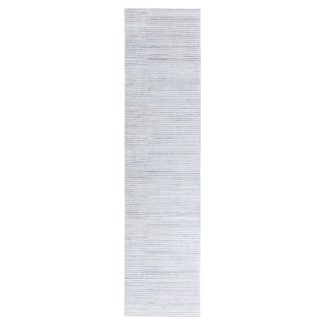 Modern Hand-Knotted Solid Runner by Doris Leslie Blau For Sale