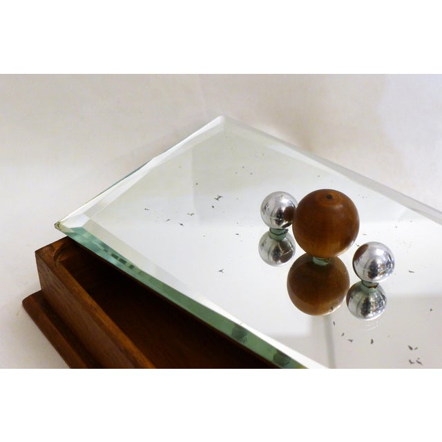 Large Art Deco Box with Ball Handles by Jacques Adnet, 1950s For Sale - Image 15 of 17