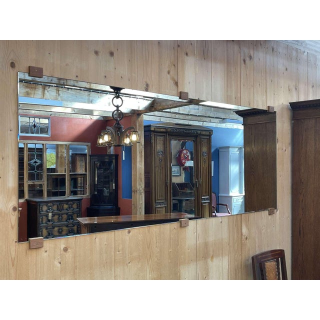 Long Modern Wooden Mirror For Sale - Image 6 of 6