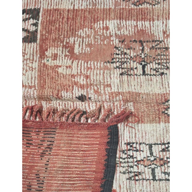 1970s 1970's Tribal Moroccan Wool Rug - 11.2 X 5.2 Ft For Sale - Image 5 of 8