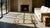Beige Wonderful Tan Beige Color With Flowery and Oval Patters Desing Antique American Hooked Rug For Sale - Image 8 of 9