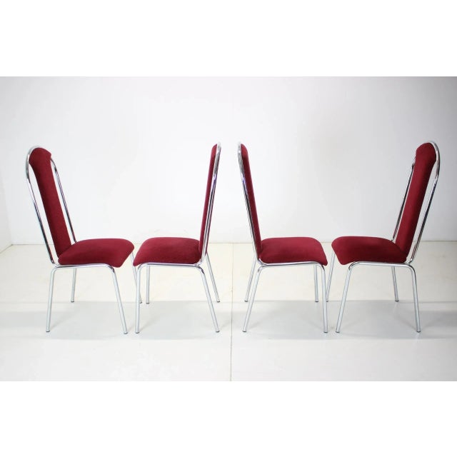 Dining Chairs from Kovobel, Czechoslovakia, 1980s, Set of 4 For Sale - Image 4 of 11