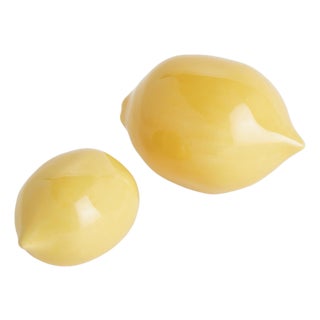 Lemon Objets, Set Of 2 For Sale