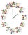 "Mocap" (Discodip) Illusionistic Wall Clock / Wall-Sculpture For Sale