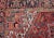 Antique Persian Heriz With Central Medallion Design in Red and Jewel Tones For Sale In Atlanta - Image 6 of 12