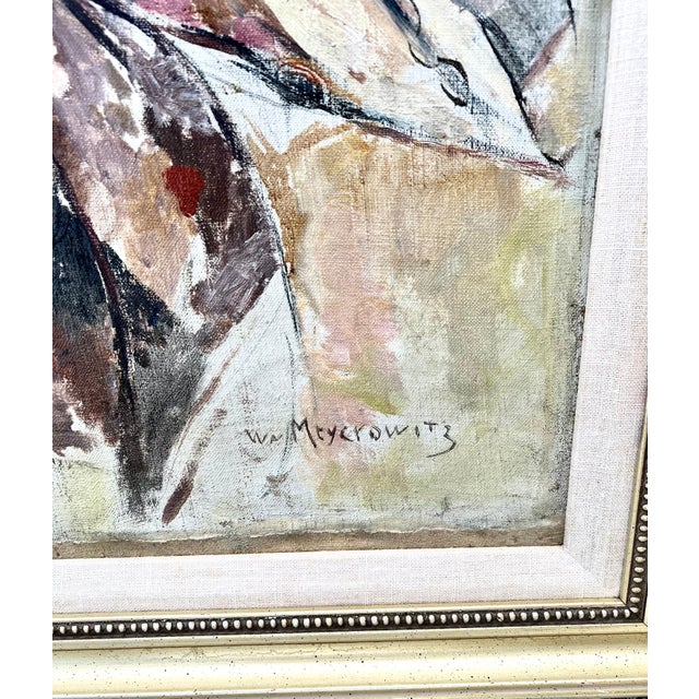 William Meyerowitz, Post Impressionist Oil Painting Still Life With Fruit William Meyerowitz Wpa Art For Sale In Miami - Image 6 of 11