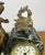 Metal Vintage French Style Marble Clock For Sale - Image 7 of 18