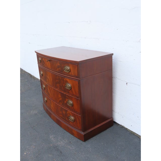 Flame Mahogany Low Dresser Bathroom Vanity 6898 For Sale - Image 9 of 18