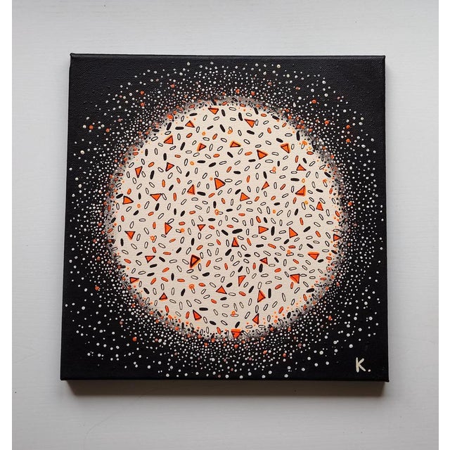 KOA Pattern #3 Acrylic on canvas 30x30x3cm Unique Year 2025 Signed This piece is attributed to the mentioned...