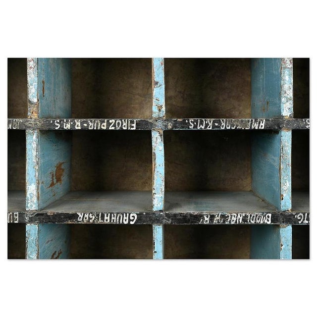 Antique Workshop Cabinet with 32 Compartments For Sale - Image 5 of 6