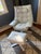 Natuzzi Leather Recliner Set of 2 With Ottomans For Sale - Image 4 of 7