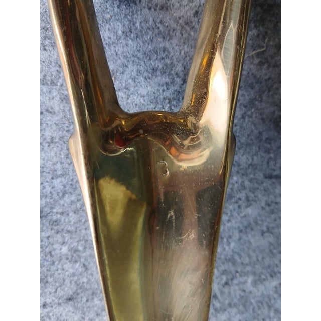 1970s Vintage Maison Jansen Brass and Glass Coffee Table Chairish