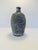 Blue Modern Textured Pottery Vase For Sale - Image 4 of 10