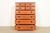 Late 20th Century Thomasville Mission Oak Arts & Crafts Highboy Dresser For Sale - Image 5 of 16