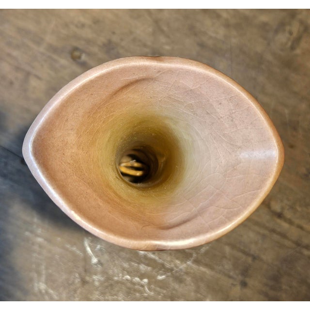 Roseville Apple Blossom Bud Vase For Sale - Image 9 of 10