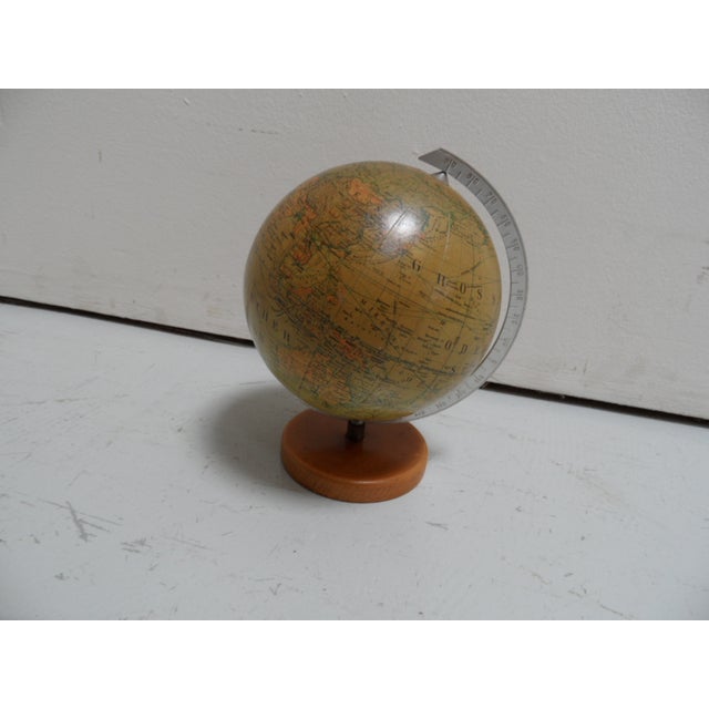 Vintage Table Globe, 1950s For Sale - Image 9 of 10