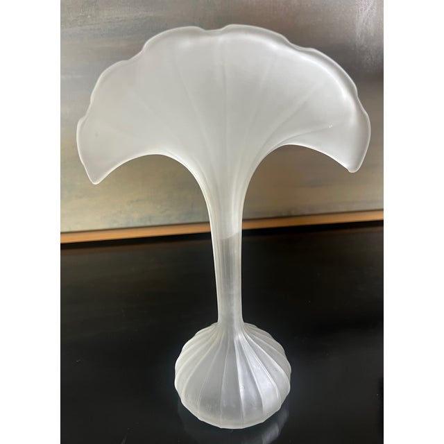 Vintage Stelvia Hand Made Italian Art Nouveau Style Vase For Sale - Image 12 of 17