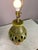 1950s Large Green Pottery Finial Table Lamp For Sale - Image 4 of 6